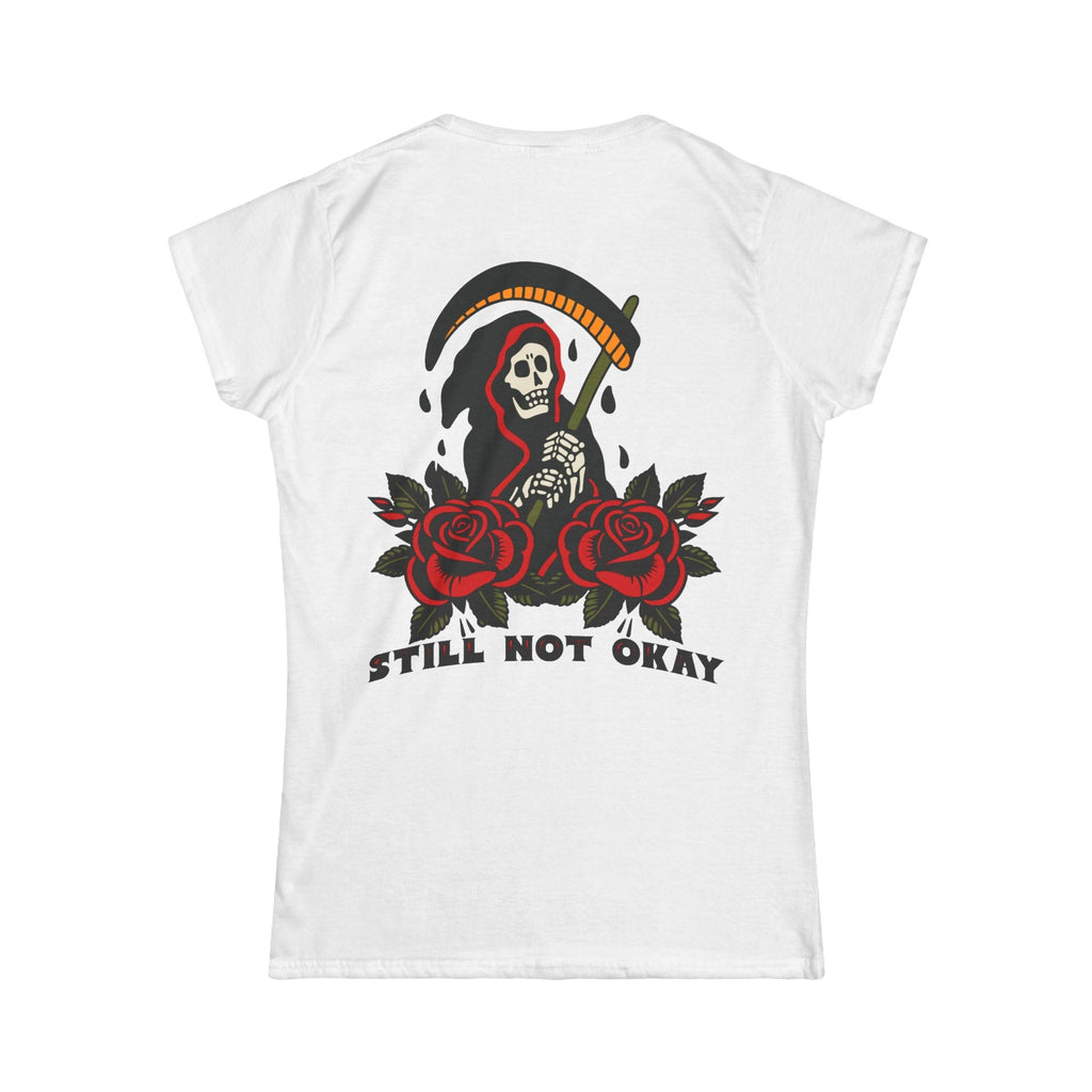 Still Not Okay - Women's Tee CA S / White