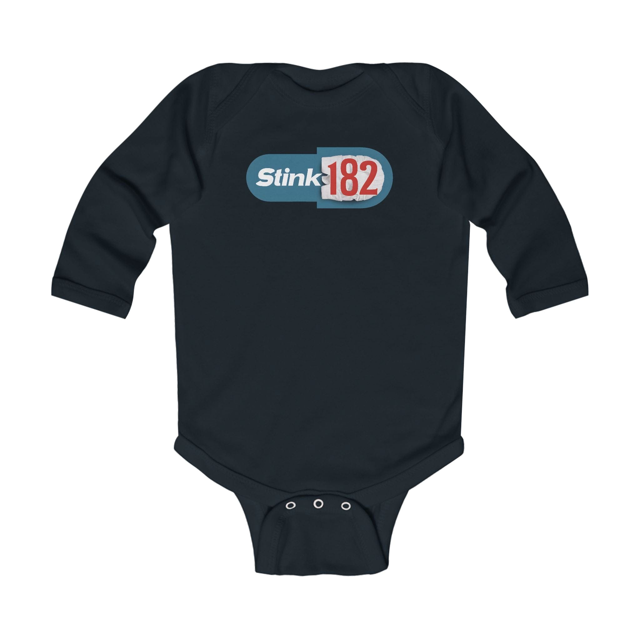 Stink-182 - Long Sleeve Onesie Black / NB (0-3M)