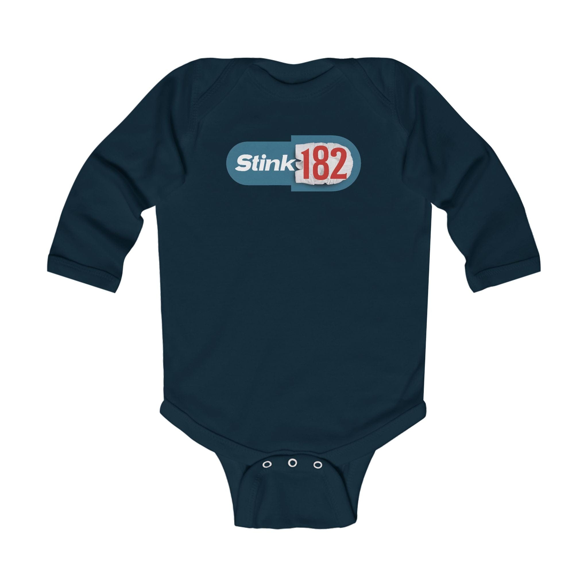 Stink-182 - Long Sleeve Onesie Navy / NB (0-3M)