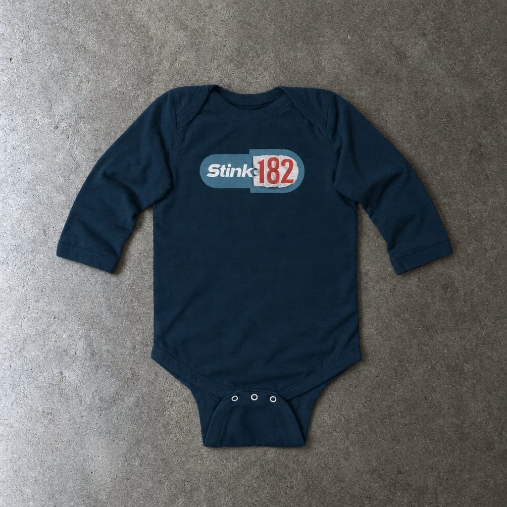 Stink-182 - Long Sleeve Onesie Navy / NB (0-3M)