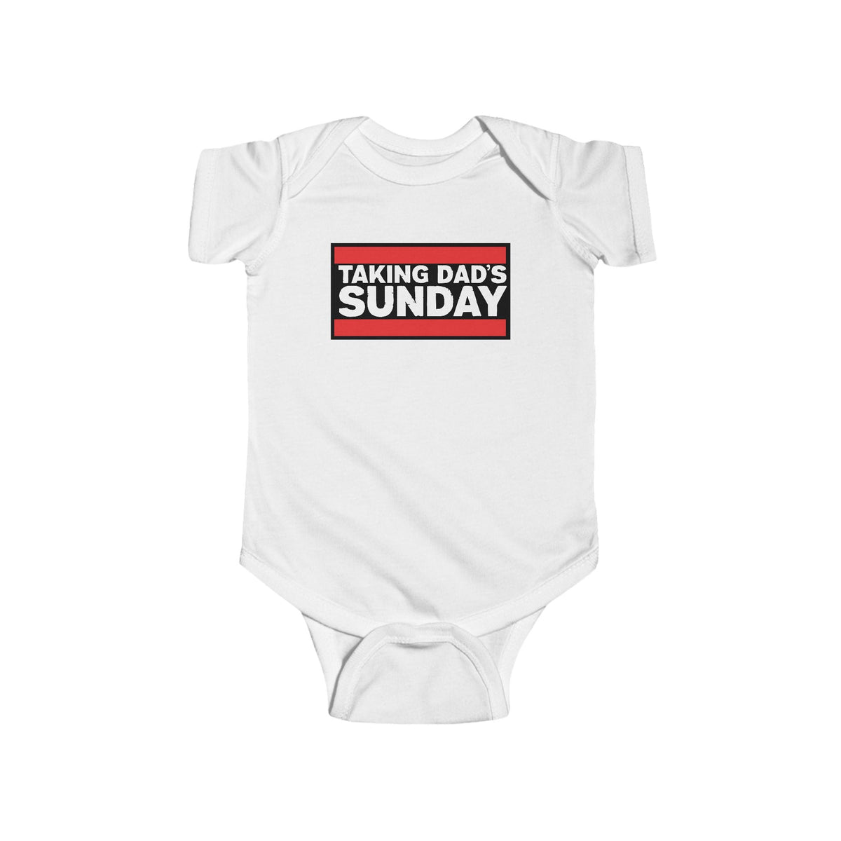 Taking Dad's Sunday - Onesie CA White / NB (0-3M)