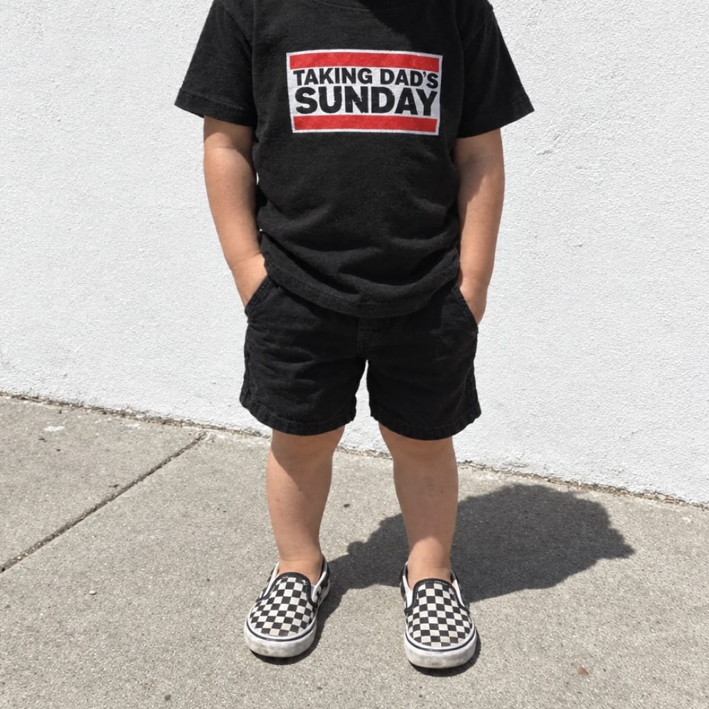Taking Dad's Sunday - Toddler Tee