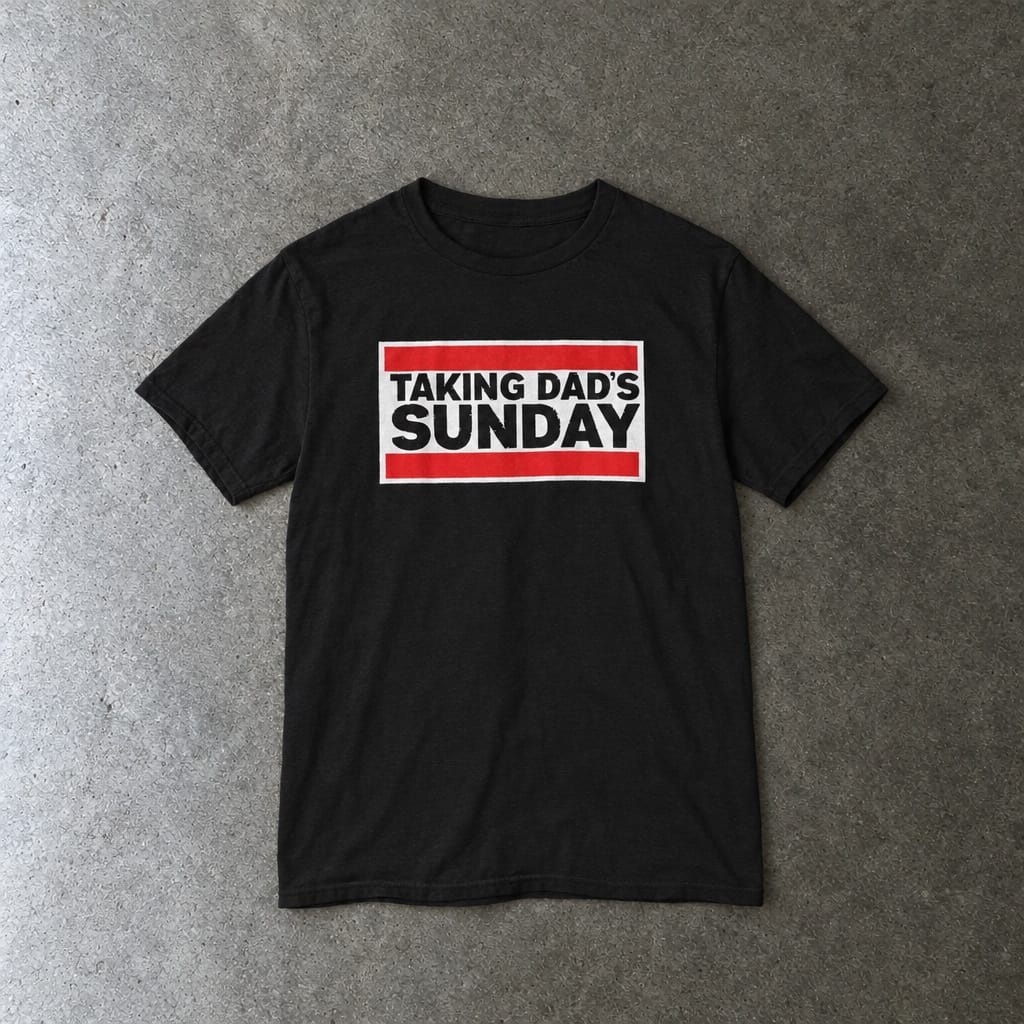 Taking Dad's Sunday - Youth Tee Black / XS