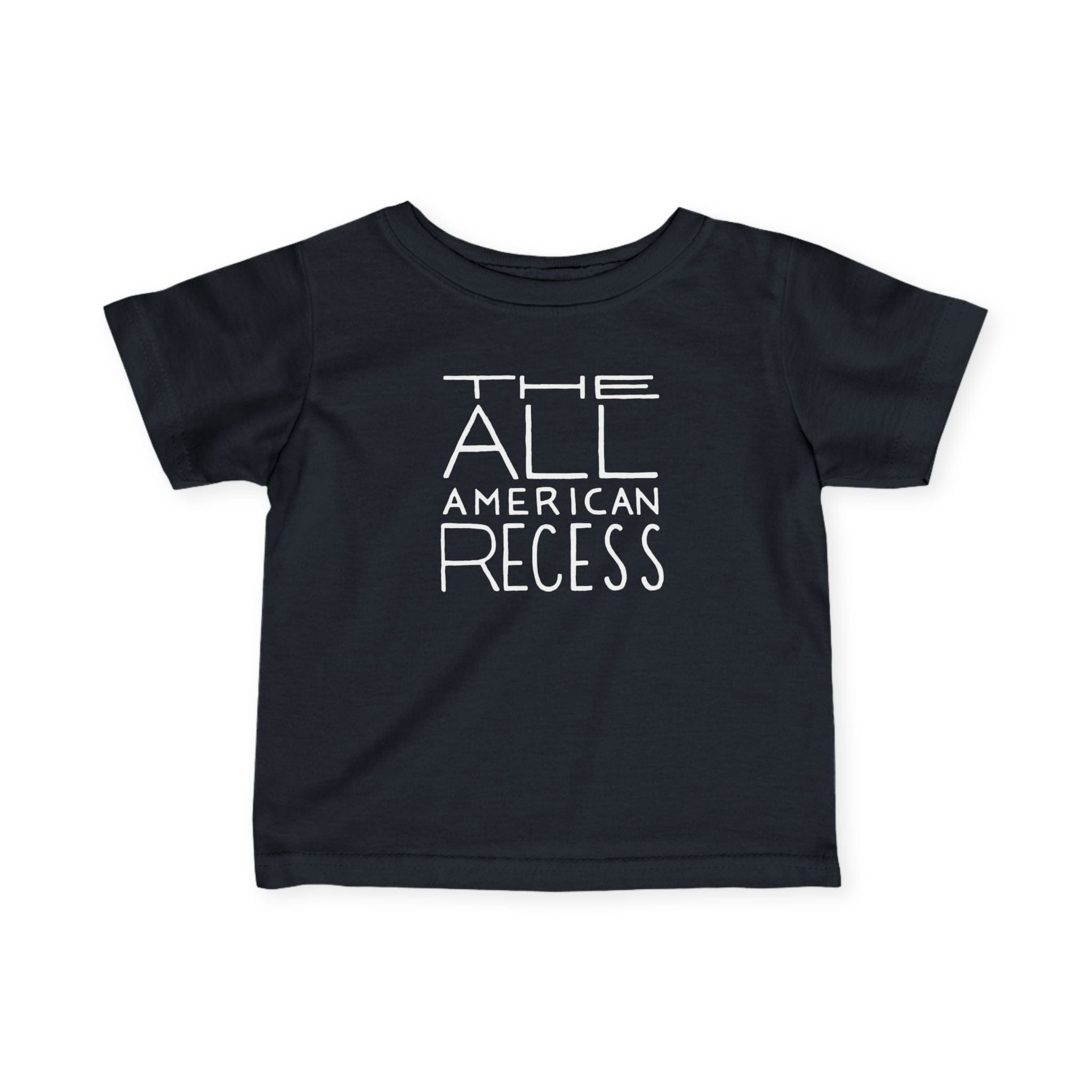 The All-American Recess - Infant Tee Black / 6M