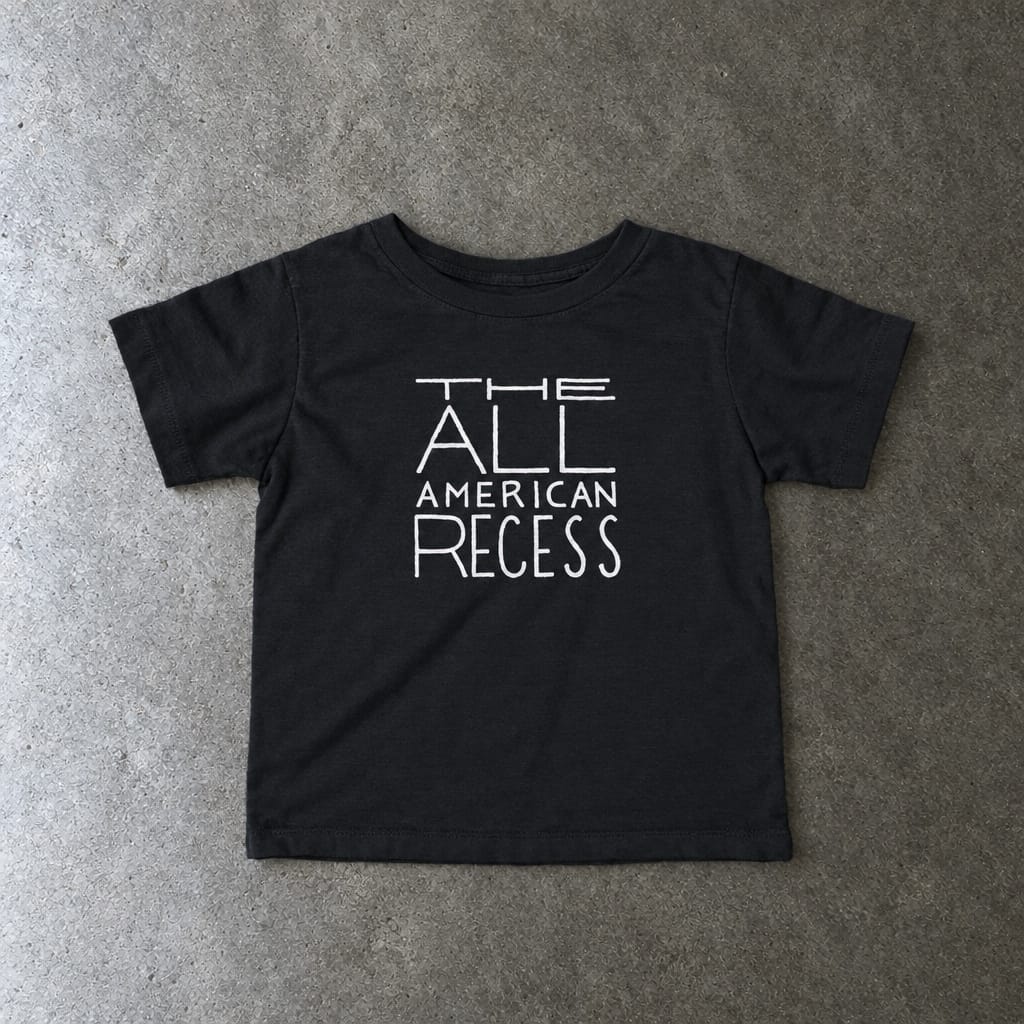 The All-American Recess - Infant Tee Black / 6M