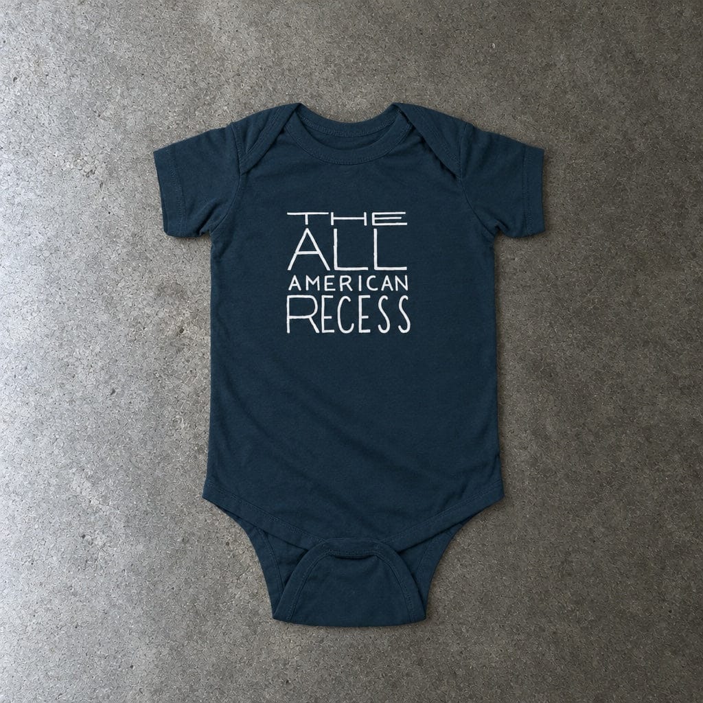 The All-American Recess - Onesie CA Navy / NB (0-3M)