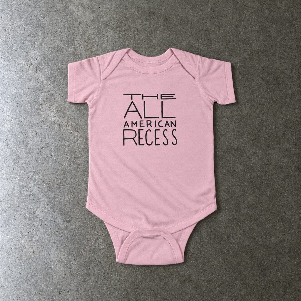 The All-American Recess - Onesie CA Pink / NB (0-3M)