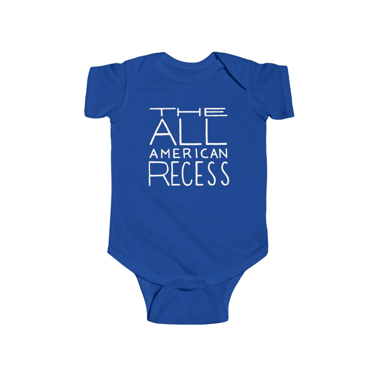 The All-American Recess - Onesie CA Royal / 18M