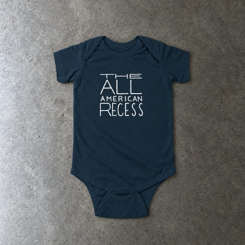 The All-American Recess - Onesie Navy / NB (0-3M)
