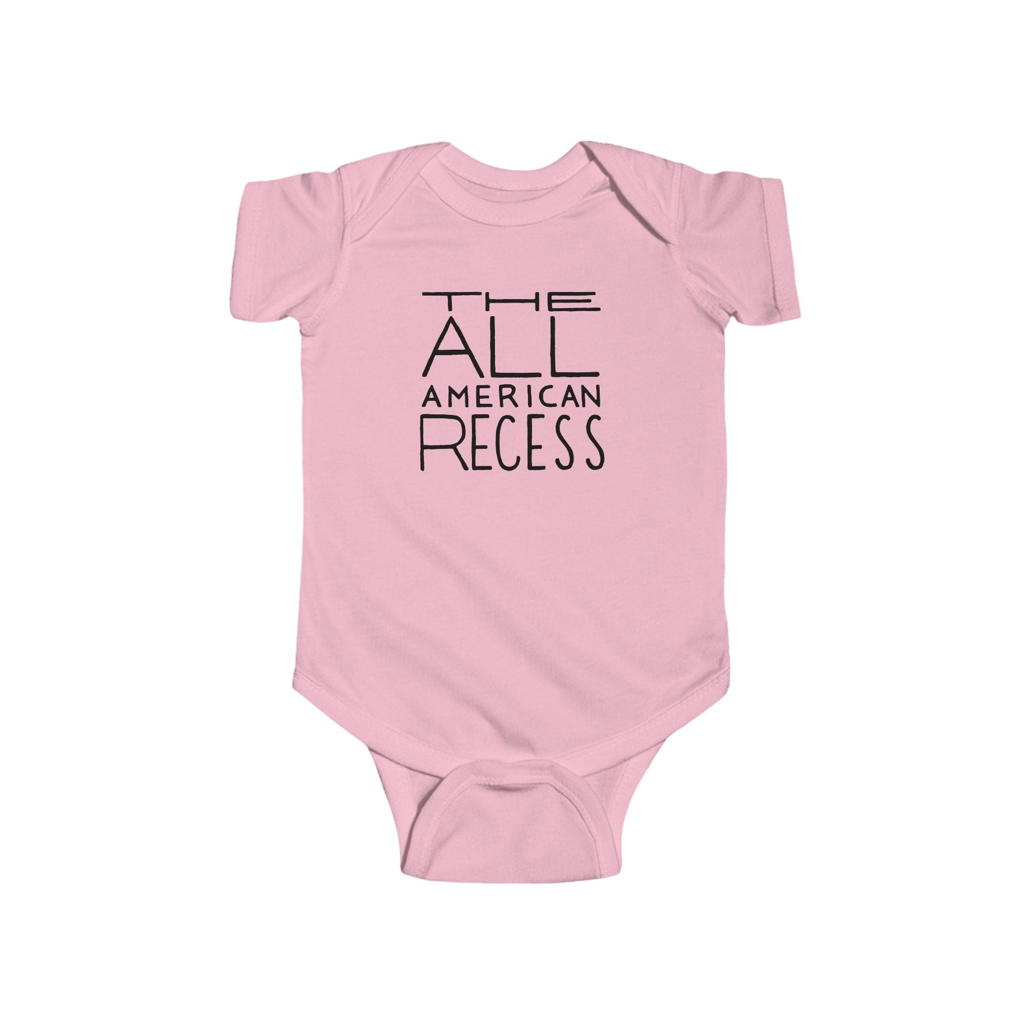 The All-American Recess - Onesie Pink / NB (0-3M)