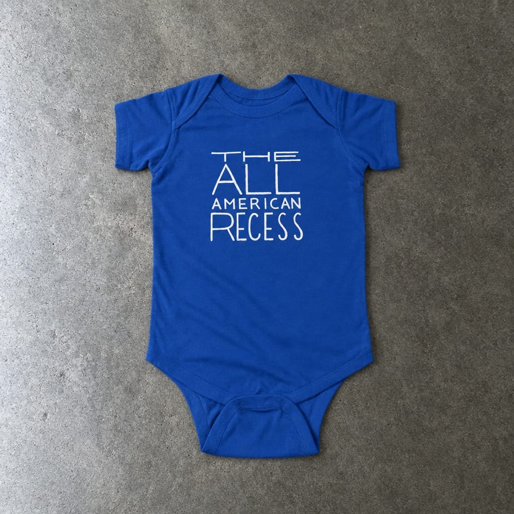 The All-American Recess - Onesie Royal / NB (0-3M)