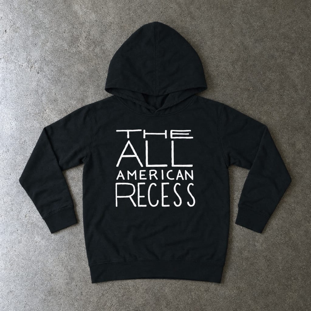 The All-American Recess Toddler Hoodie Black / 2T