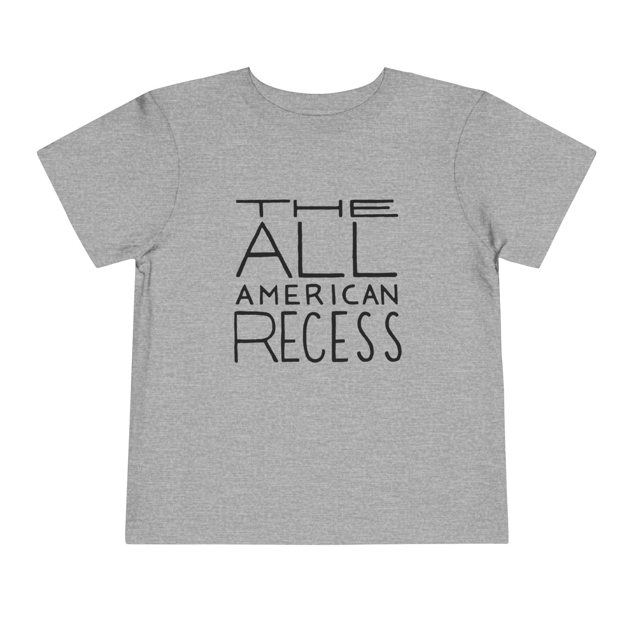 The All-American Recess - Toddler Tee Athletic Heather / 2T