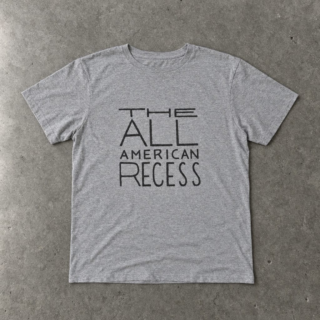 The All-American Recess - Toddler Tee Athletic Heather / 2T