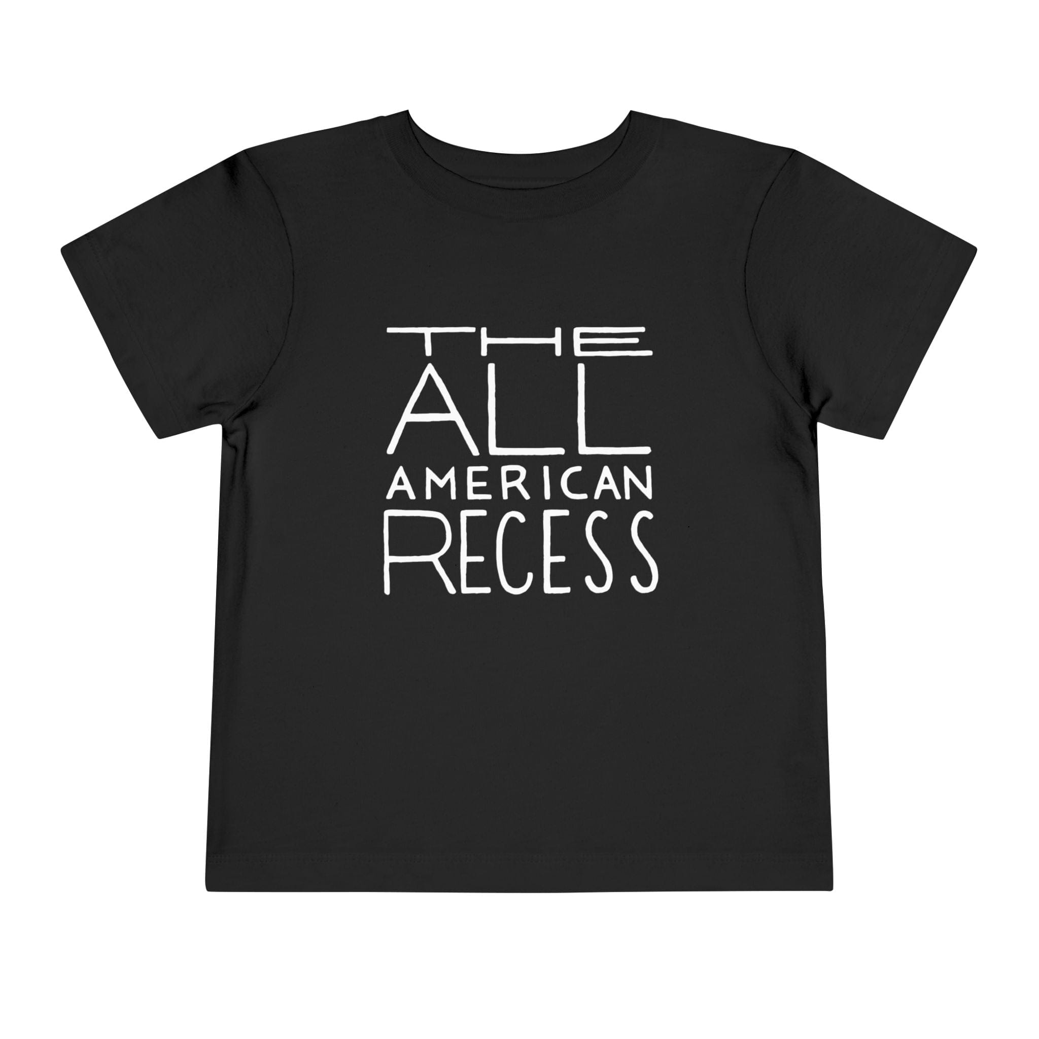 The All-American Recess - Toddler Tee Black / 2T