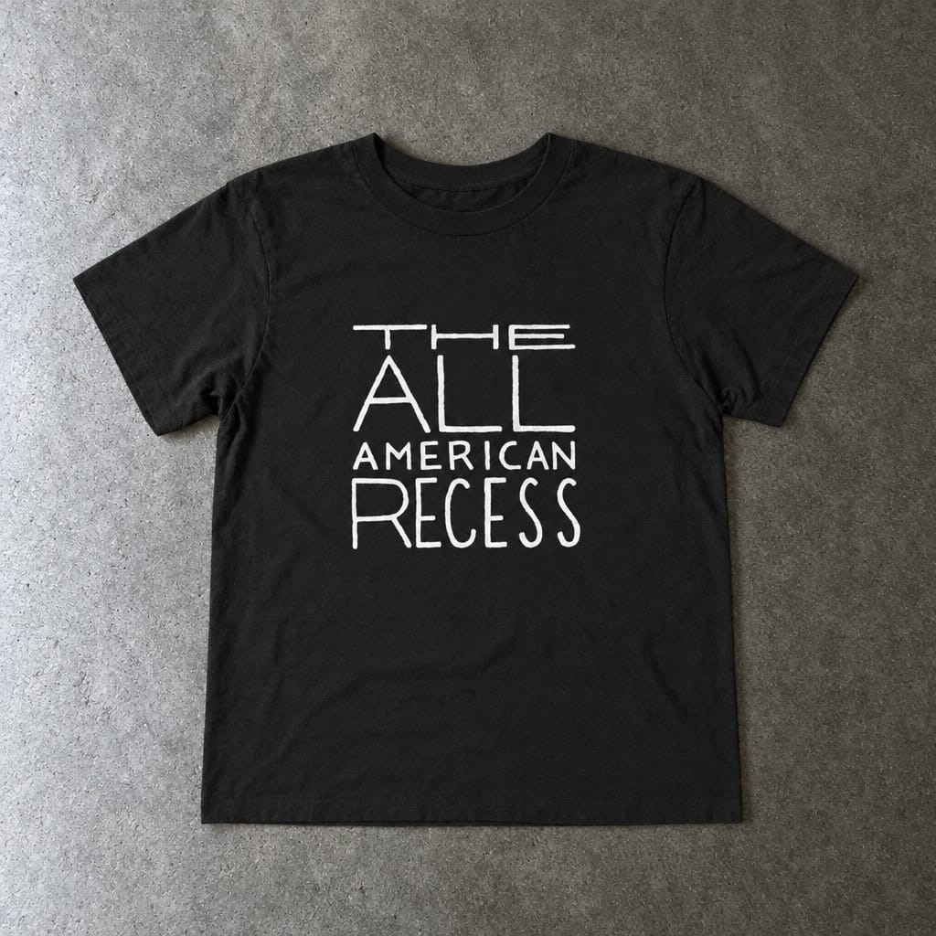 The All-American Recess - Toddler Tee Black / 2T
