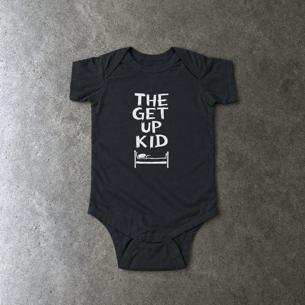 The Get Up Kid - Onesie Black / NB (0-3M)