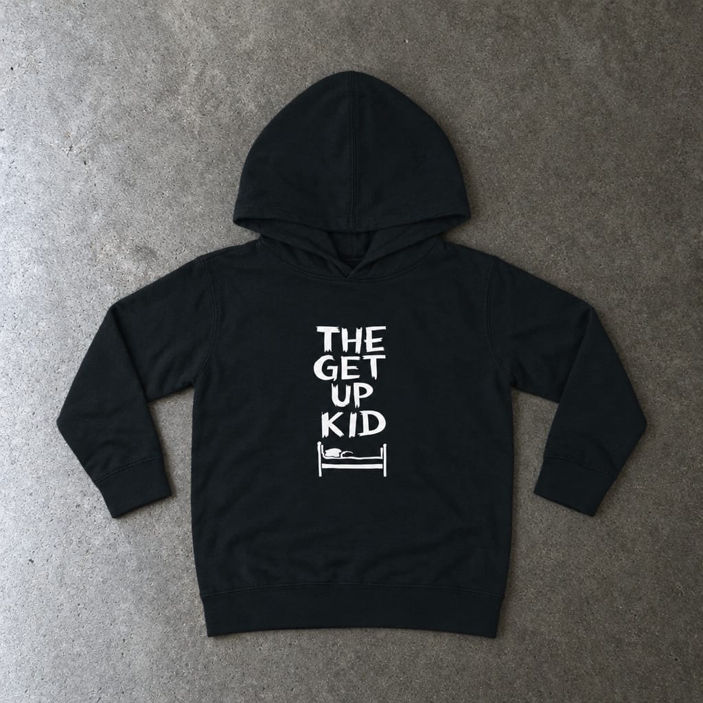 The Get Up Kid Toddler Hoodie Black / 2T