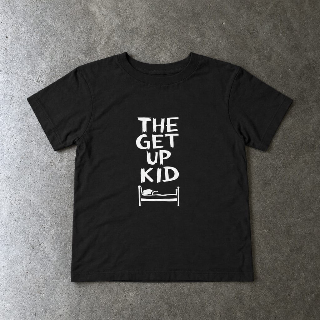 The Get Up Kid - Toddler Tee Black / 2T