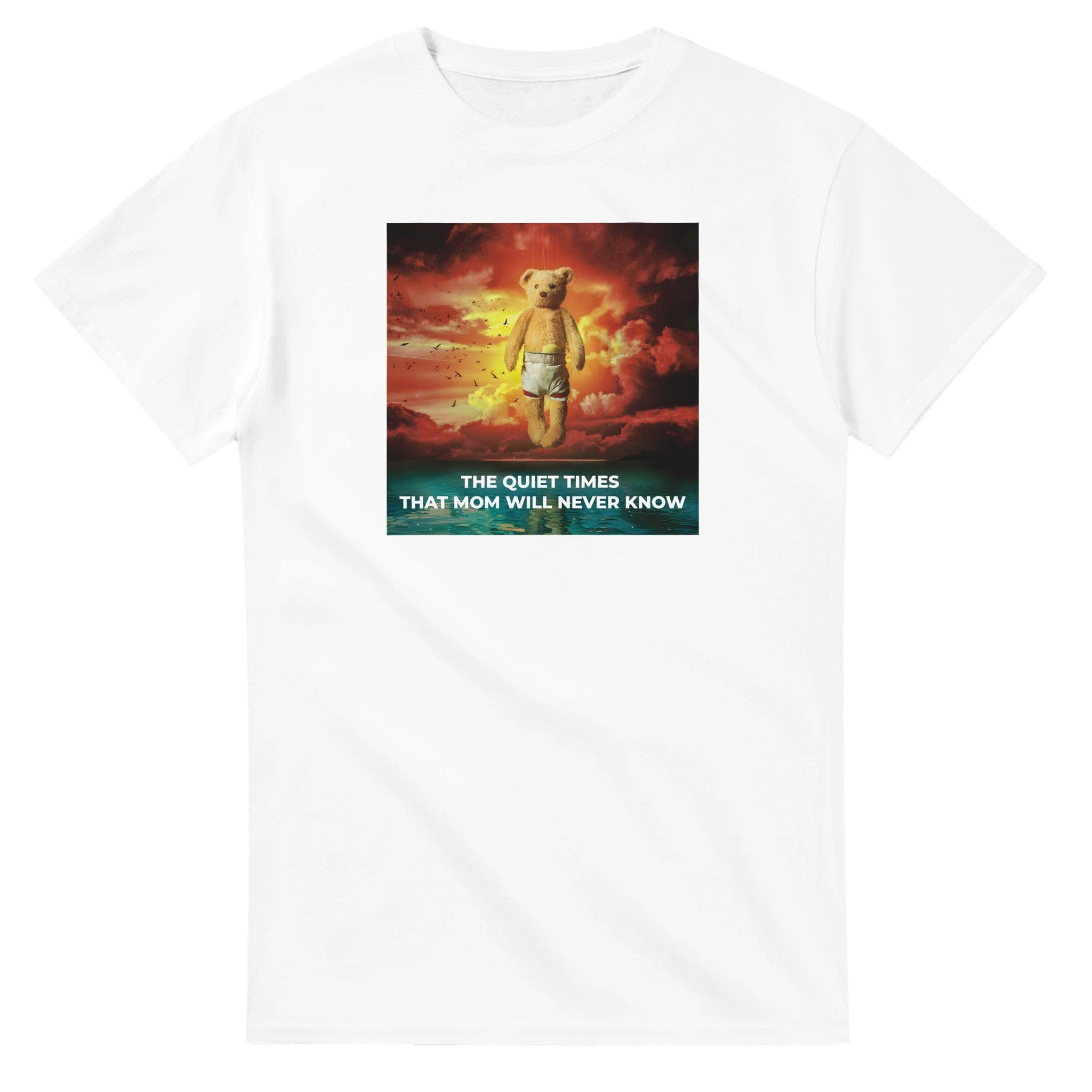 The Quiet Times That Mom Will Never Know - Adult Size White / S
