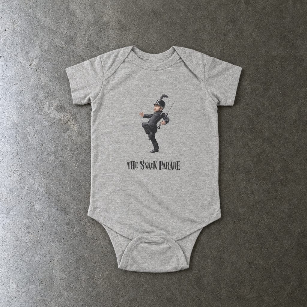 The Snack Parade - Onesie Ash / 12M