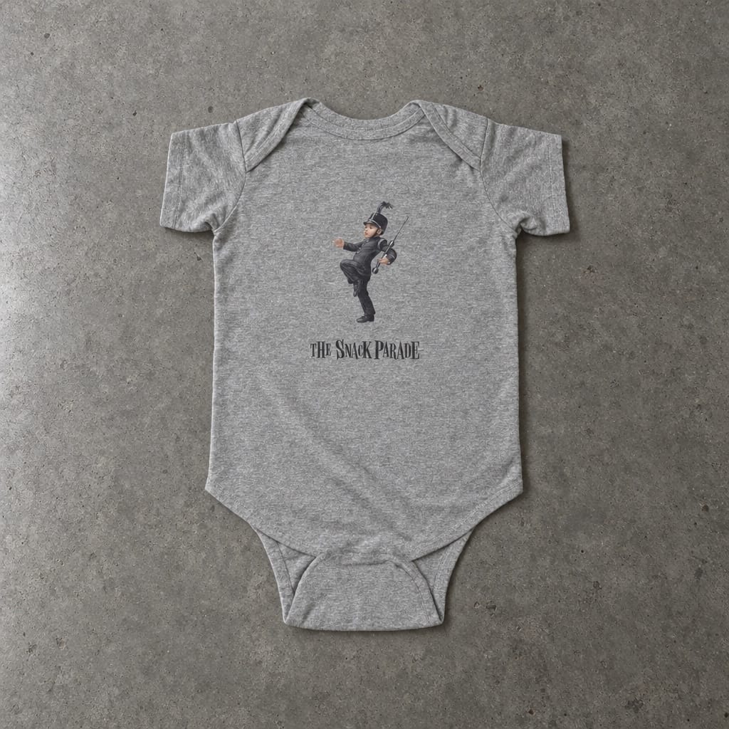 The Snack Parade - Onesie CA Heather / NB (0-3M)