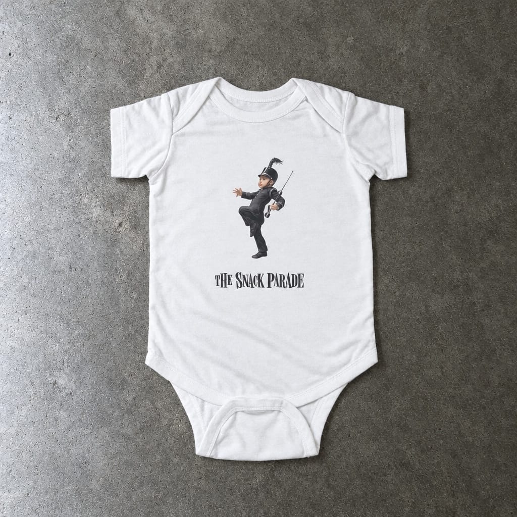 The Snack Parade - Onesie White / NB (0-3M)