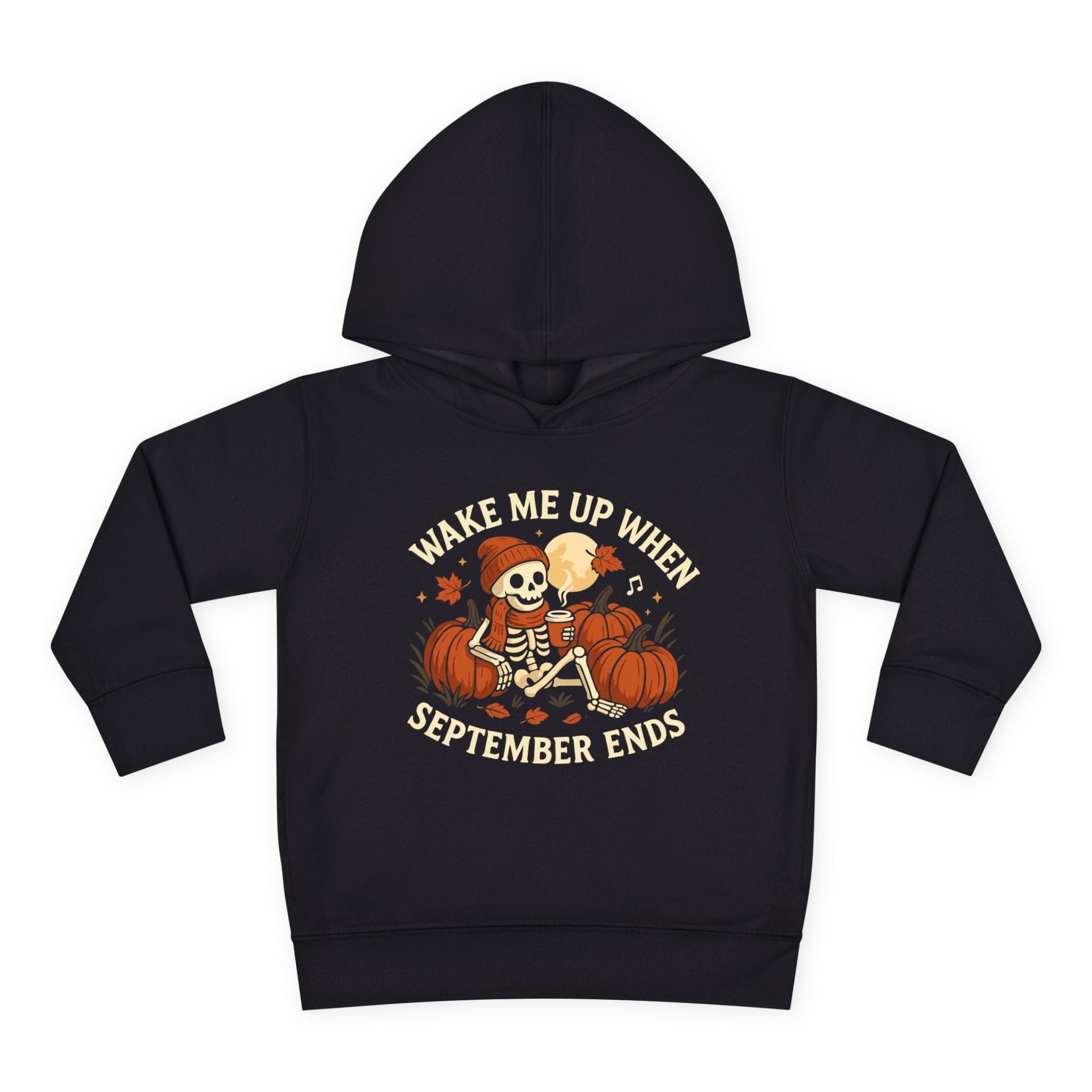 Wake Me Up When September Ends Toddler Hoodie 2T / Black
