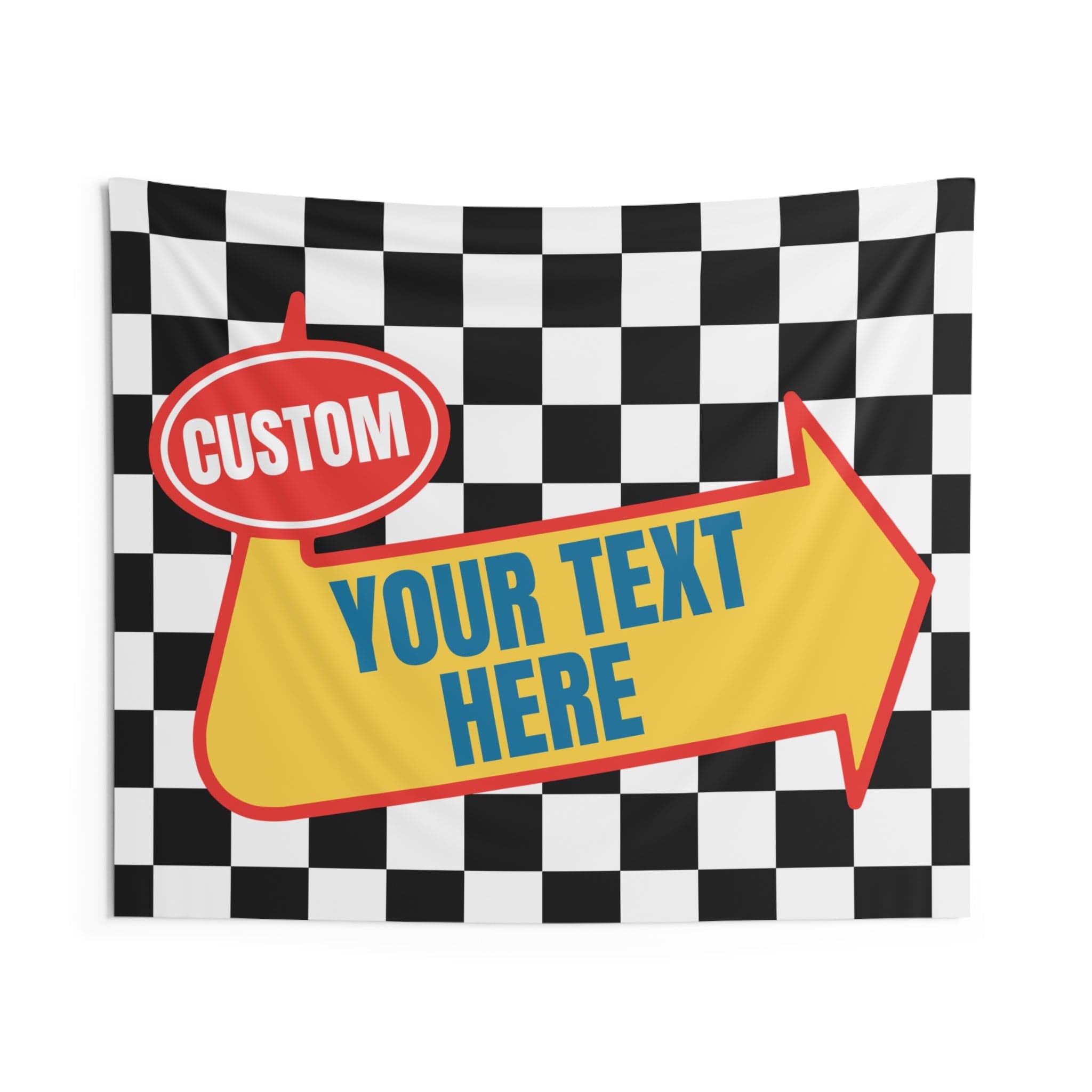 Warped Tour Themed Party Welcome Banner 60" × 50"