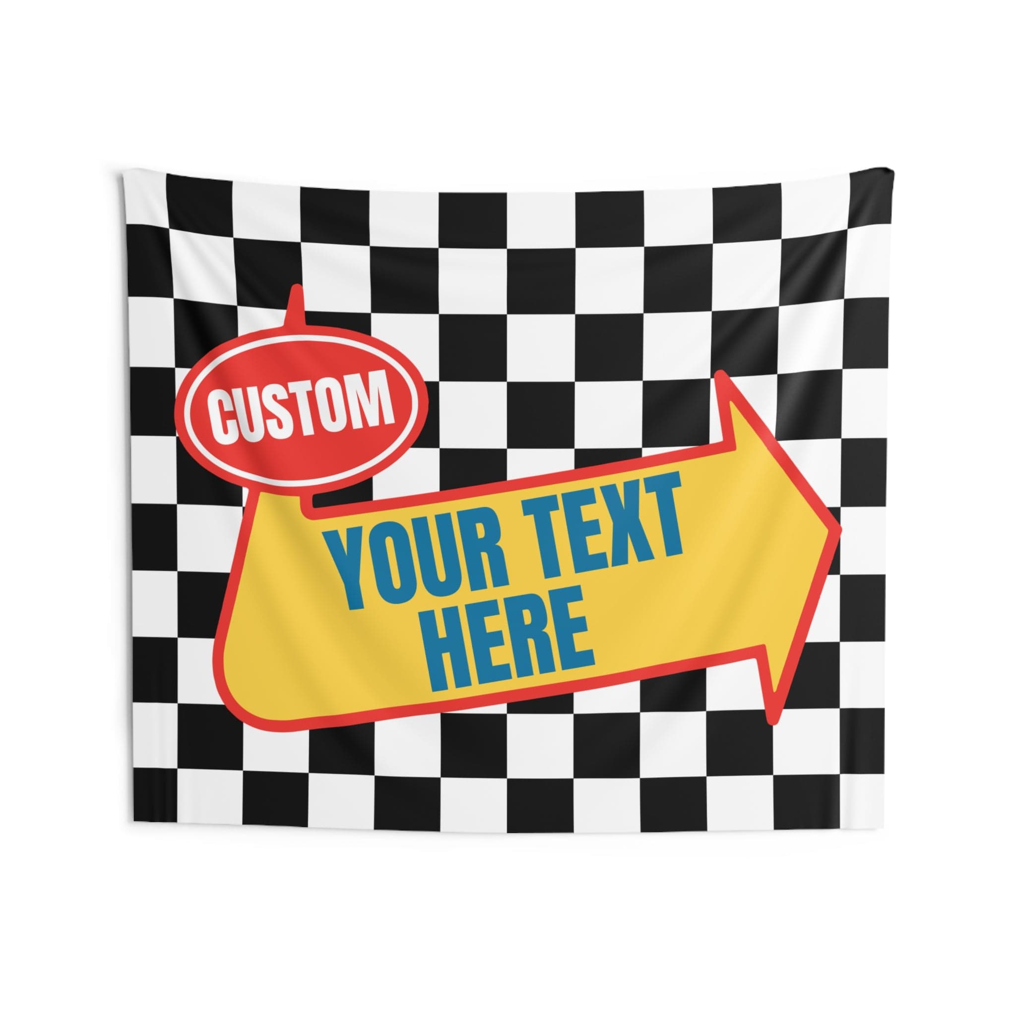 Warped Tour Themed Party Welcome Banner 80" × 68"
