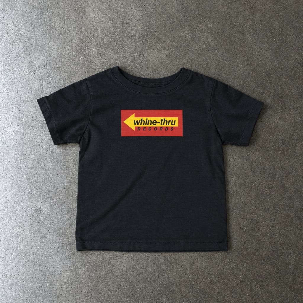 Whine-Thru Records - Infant Tee Black / 6M