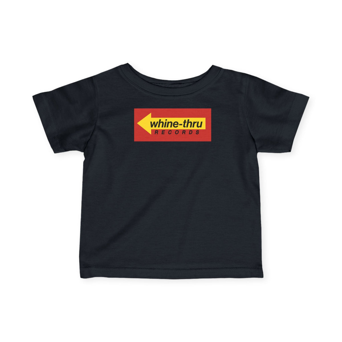 Whine-Thru Records - Infant Tee CA Black / 6M