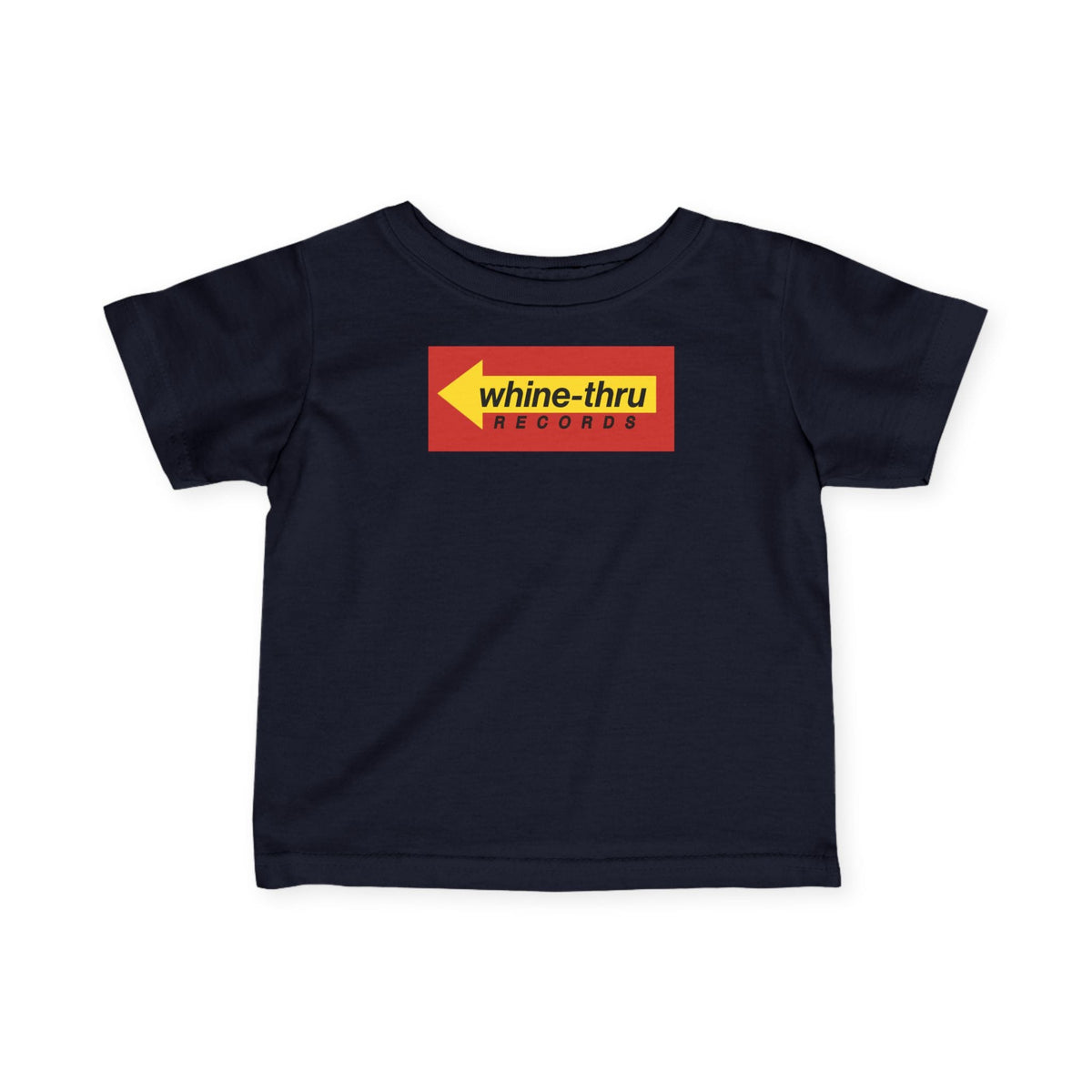 Whine-Thru Records - Infant Tee CA Navy / 6M