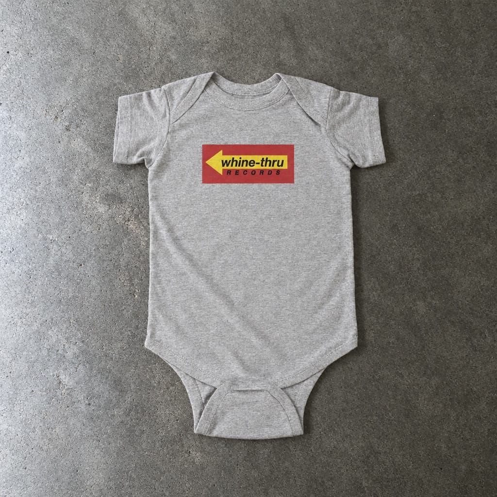 Whine-Thru Records - Onesie Ash / 12M
