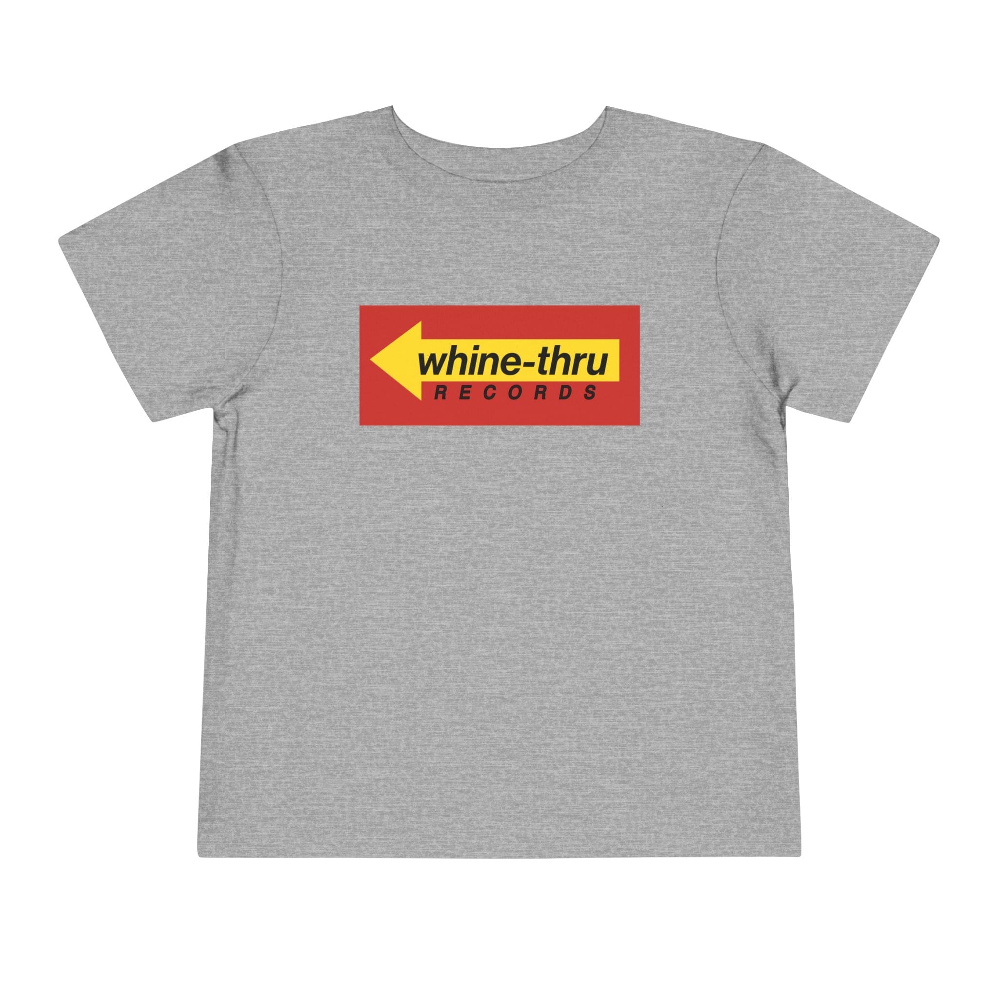 Whine-Thru Records - Toddler Tee Athletic Heather / 2T