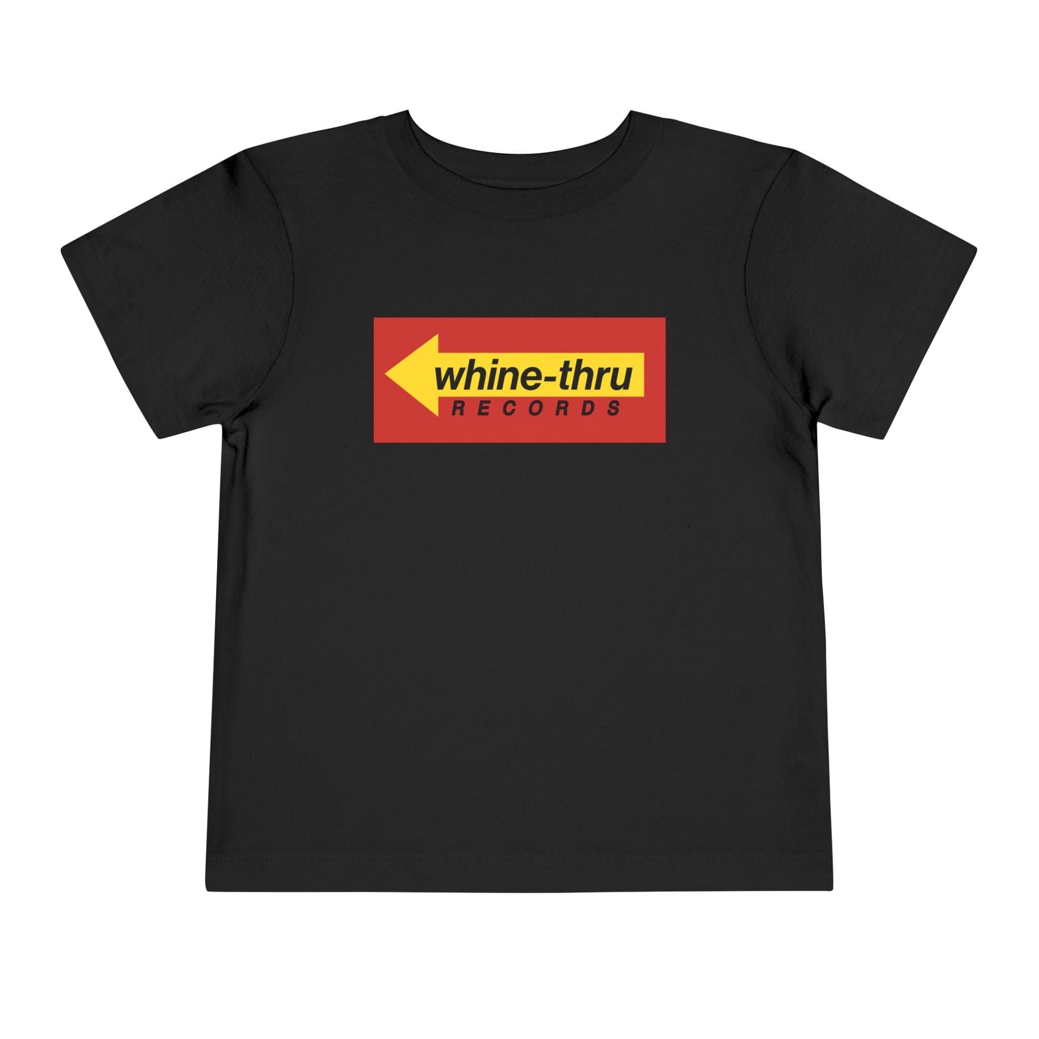 Whine-Thru Records - Toddler Tee Black / 2T