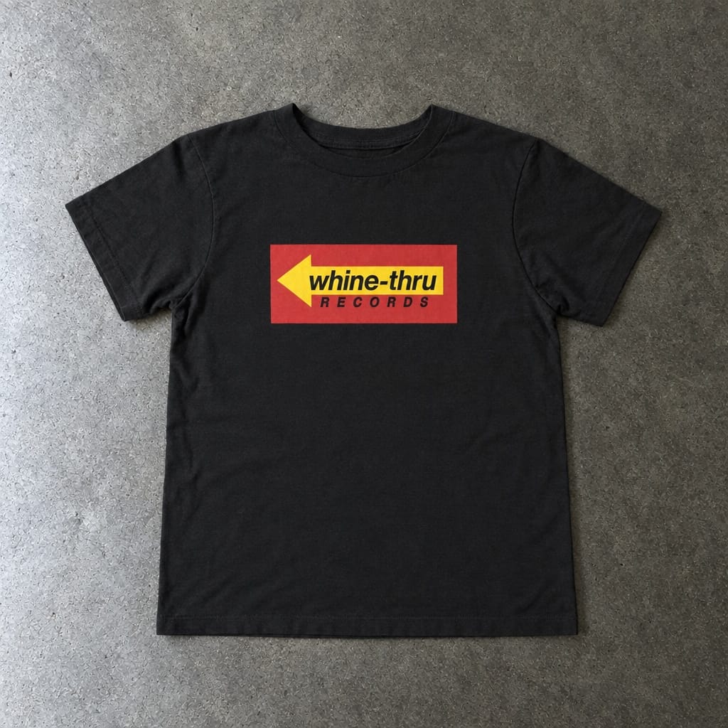 Whine-Thru Records - Toddler Tee Black / 2T