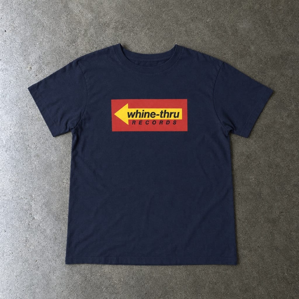 Whine-Thru Records - Toddler Tee Navy / 2T